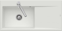 Preview: Villeroy & Boch Preview: Villeroy & Boch Einbauspüle Subway Style 60 Flat 1000x510mm Ablgarn. IB re Keram. Stone White cplus,