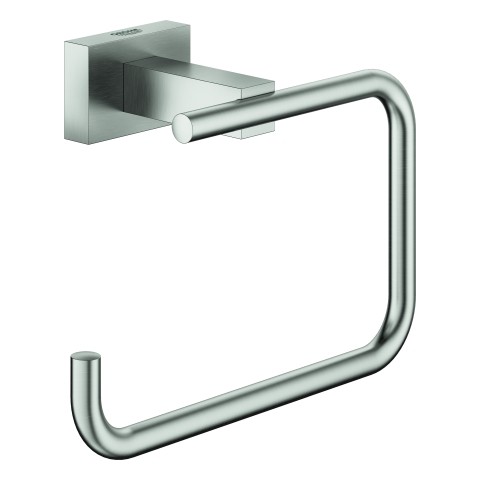 GROHE WC-Papierhalter Essentials Cube 40507_1 ohne Deckel supersteel, 40507DC1