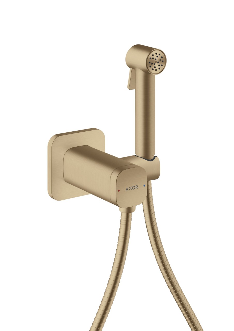 Hansgrohe Bidette Handbr. Axor Bidette Showers Mischwasser softsq. m.Schlauch1250mm brushed bronze 29243140
