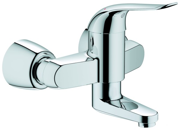 GROHE EH-WT-Batt. Euroeco Special 32768 Ausladung 173mm absperrb.S-Anschl. chrom