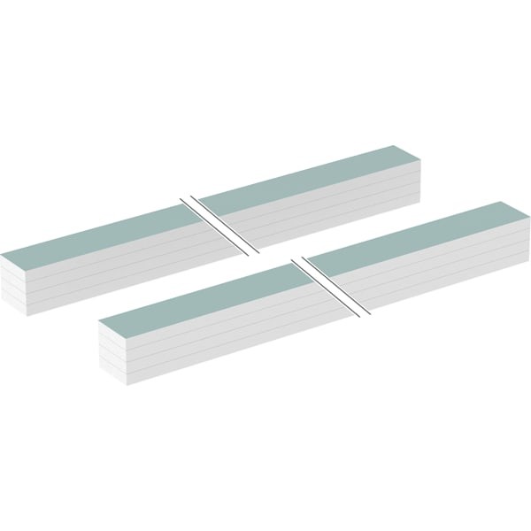 Geberit Duofix Set Paneelstreifen