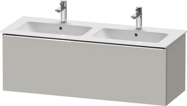 Duravit D-Neo Waschtischunterbau wandhängend Betongrau Matt 1280x462x440 mm - DE4265010070000