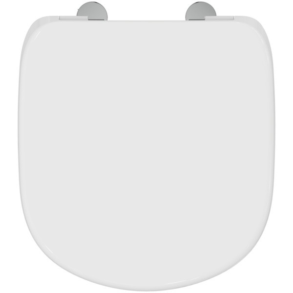 Ideal Standard WC-Sitz EUROVIT PLUS, f. Kompakt-WC, Softclosing, Weiß, T679901