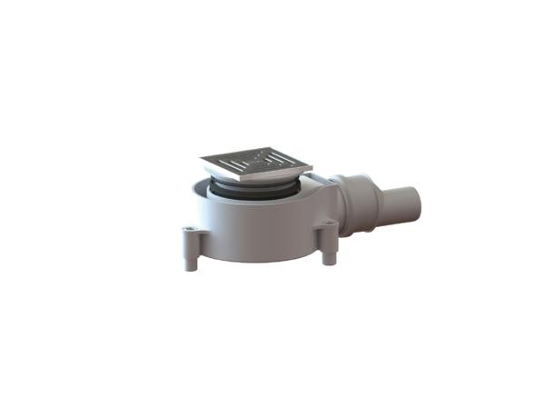 Dallmer Bodenablauf CIRCO 50.1, DN 50, 120 x 120 mm, 513519