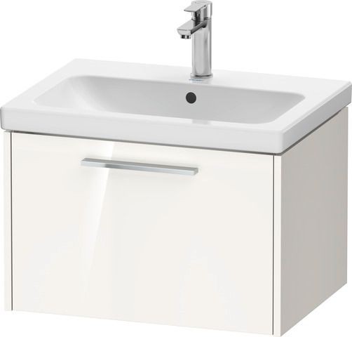 Duravit D-Code Waschtischunterschrank wandhängend Auszug 1,