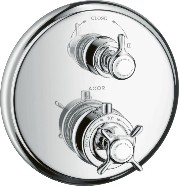 Hansgrohe Thermostat UP Axor Montreux F-Set chrom mit Absperr-u.Umstellventil, 16820000