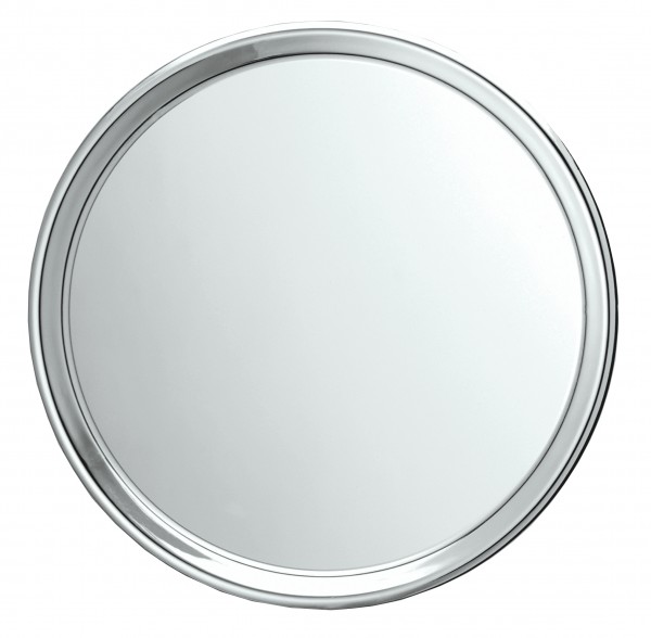 Koh-i-Noor Einseitiger Spiegel X3 mit 3 Saugnäpfen, 5511KK-3, Chrom