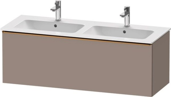 Duravit D-Neo Waschtischunterbau wandhängend Basalt Matt 1280x462x440 mm - DE4265004430000