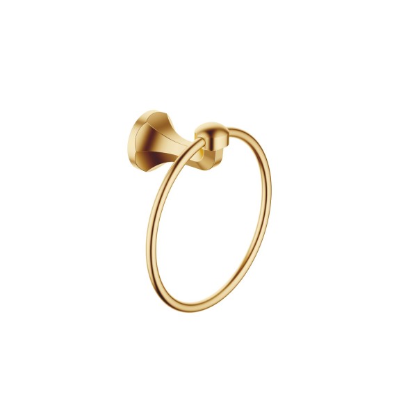 Dornbracht Handtuchring , rund MADISON 83200361 Messing gebürstet (23kt Gold)