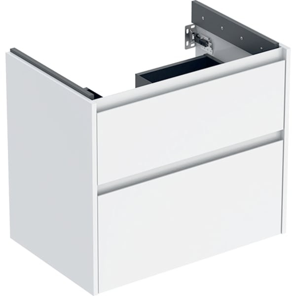 Geberit Renova Plan Unterschrank für Waschtisch, mit zwei Schubladen: 69.3x60.6x44.6cm, 504029011