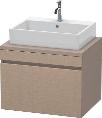 Duravit DuraStyle Konsolenwaschtischunterbau wandhängend Leinen & Basalt Matt 700x548x512 mm - DS531