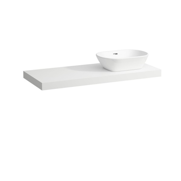 Laufen Waschtisch-Platte LANI 495x1185x65 mit Aussschnitt rechts