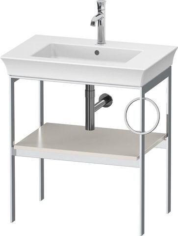 Duravit White Tulip Metallkonsole 684x450x760 mm - WT4543R3939