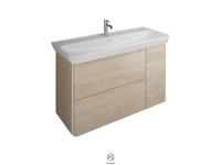 Burgbad Iveo SFEZ120 Burgbad Iveo SFEZ120 Waschtischkombination, L:1200mm, B:492mm, H:721mm, SFEZ120-L-F2747-G0161