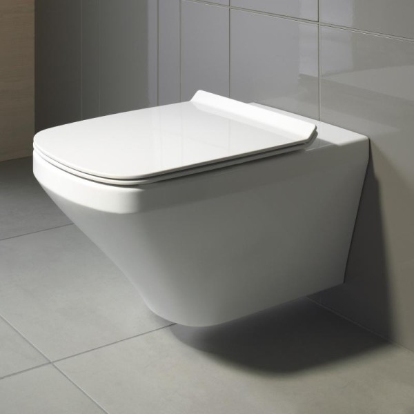 Duravit DuraStyle WC-Set wandhängend Weiß Hochglanz 373x540x393 mm - 45510900A1
