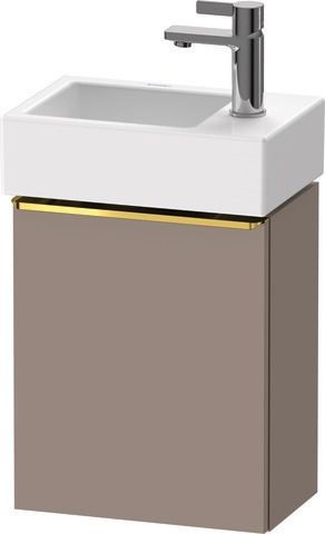 Duravit D-Neo Waschtischunterbau wandhängend Basalt Matt 364x222x440 mm - DE4218L34430000