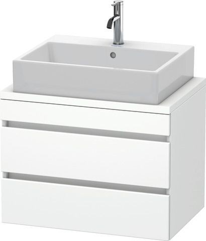 Duravit DuraStyle Konsolenwaschtischunterbau wandhängend Weiß Matt 700x478x512 mm - DS530601818