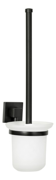 Fackelmann New York Toiletten-Bürstengarnitur 11,5x38x15cm schwar, 86726