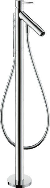 Hansgrohe Wannenmischer Axor Starck Fertigset zur Bodenmontage chrom, 10456000