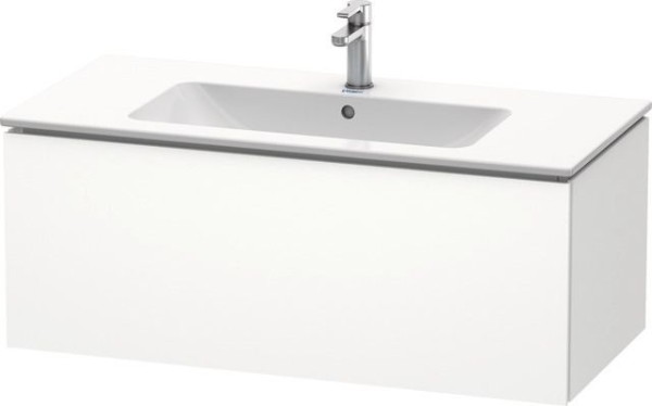 Duravit L-Cube Waschtischunterbau wandhängend Weiß Supermatt 1020x481x400 mm - LC614208484