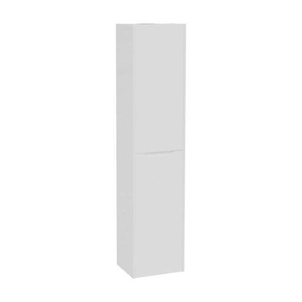 VitrA New Integra Square Hochschrank mit 2 Türen 40 x 35 x 180 cm (BxTxH) Weiß Matt,80301
