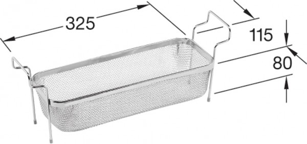 Villeroy & Boch Zubehör Einsatzsieb 9K0400 Edelstahl, 9K0400K1