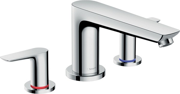 Hansgrohe 3-Loch Wannenarmatur Talis E F-Set chrom f.Wannenrandmontage, 71747000 , 71747000