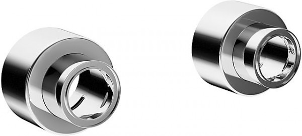 Hansa S-Anschluss-Set absperrbar Hansa 0272, verchromt