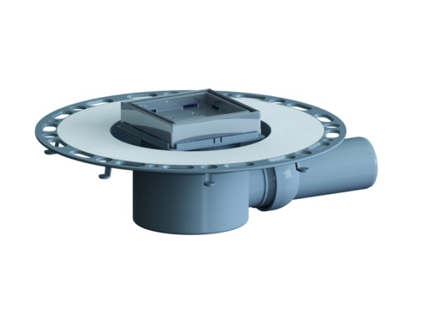 DALLMER Bodenablauf TistoStone Plan VC 10, DN 50, 100 x 100 mm, 516206