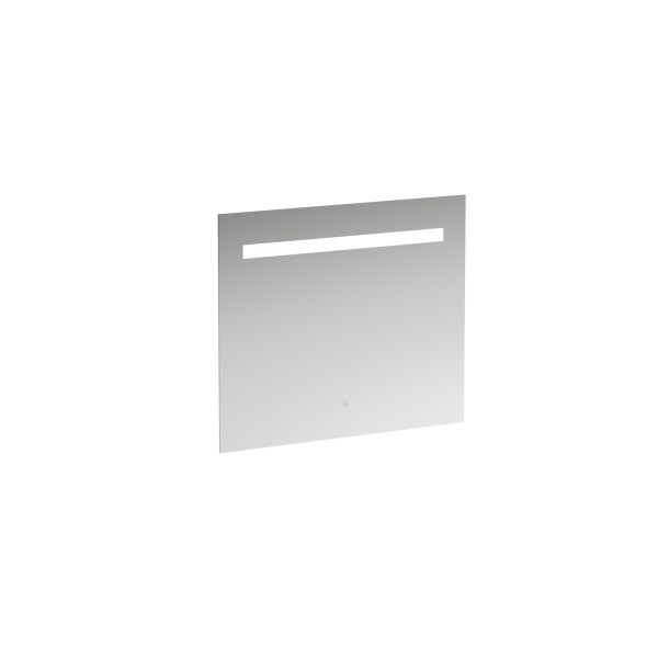 LAUFEN Spiegel LEELO LED-Licht 800x700 1 Touchschalter Ein/Aus/Dimmer, H4476429501441