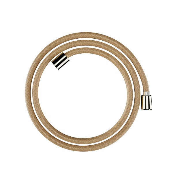 Hansgrohe Designflex Textilbrauseschlauch 160 cm, Polished Gold Optic, 28260990