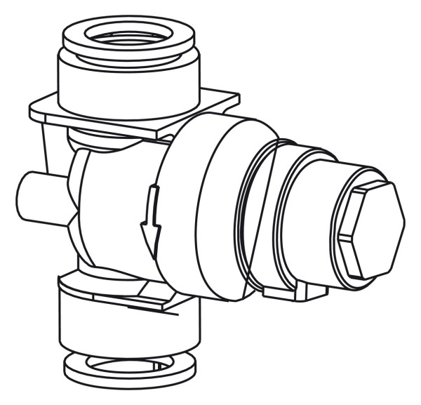 Mepa Sanicontrol Magnetventil, MV825/925 Batteriebetrieb, 718204