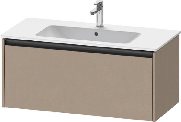 Duravit Ketho.2 Waschtischunterbau wandhängend Leinen Matt 1010x480x440 mm - K25064075750000