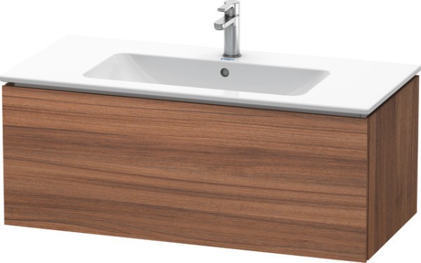 Duravit L-Cube Waschtischunterbau wandhängend Nussbaum Matt 1020x481x400 mm - LC614207979