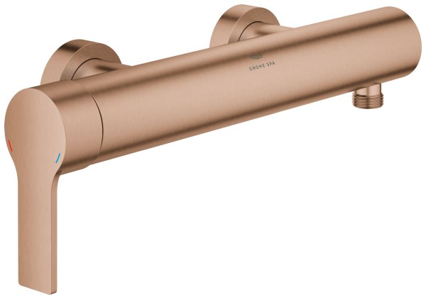GROHE Brausearmatur Allure 32846_1 Wandmontage warm sunset gebürstet, 32846DL1