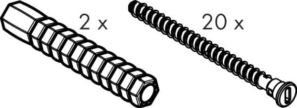 Hansgrohe Befestigungssatz iBox Individual