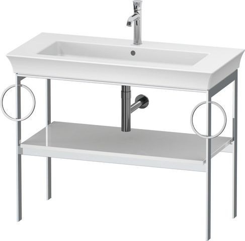 Duravit White Tulip Metallkonsole 984x450x760 mm - WT4547B8585