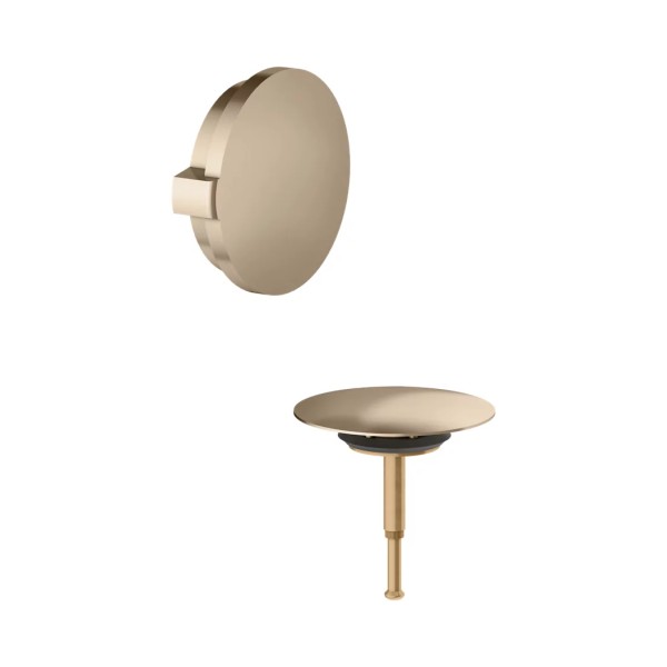 Keuco Multiplex Ab- und Überlaufset 59930, Bronze gebürstet, 59930030075