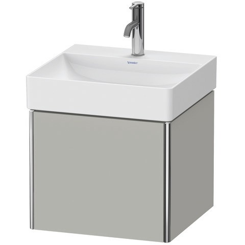 Duravit XSquare Waschtischunterbau wandhängend Betongrau Matt 484x460x397 mm - XS405900707