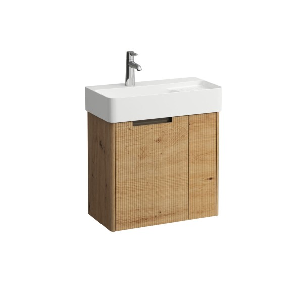 LAUFEN Waschtischunterschrank JUNA 294x572x515 2 Türen m. Griffm. li f.WT H815285 wildeiche, H41160