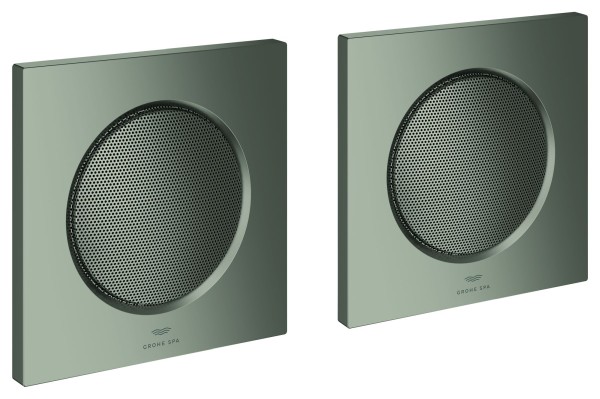 GROHE Musikmodule Rainshower F-Series 36473 127 x 127mm pro Modul satin steel, 36473MS0