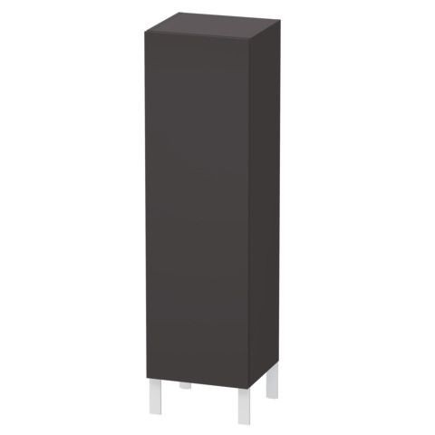 Duravit L-Cube Halbhochschrank Graphit Supermatt 400x363x1320 mm - LC1178L8080