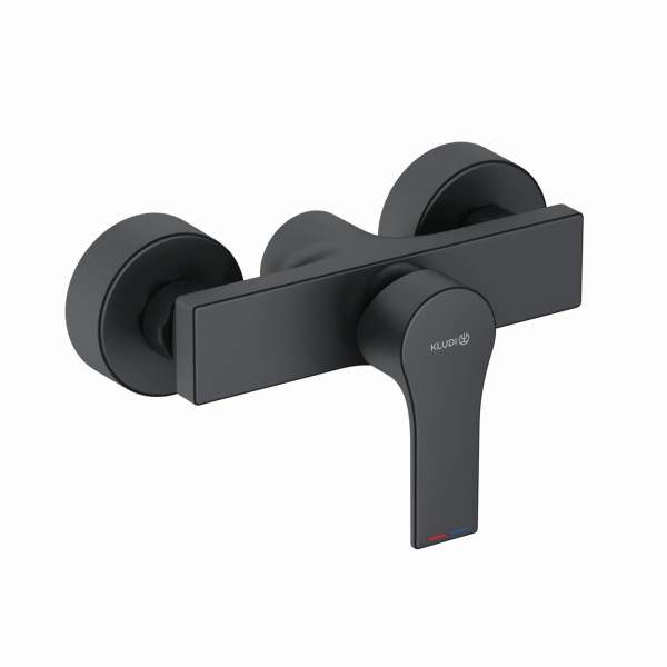 Kludi ZENTA SL Brause-Einhandmischer mattschwarz, 488703965