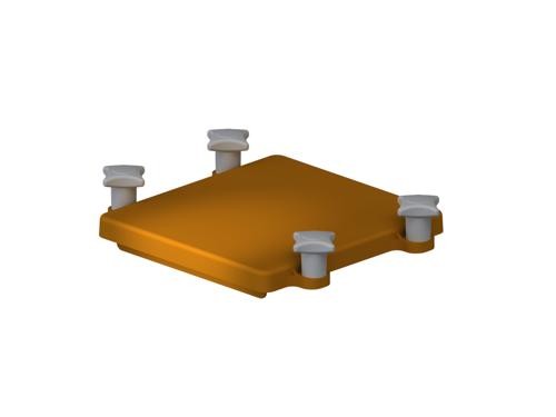 DALLMER Gehäuse-Deckel 2000 zu Stausafe E DN 100/125