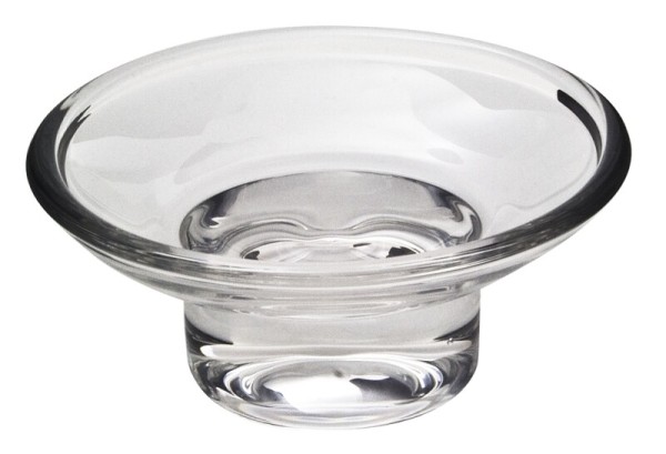 Emco contour Glasteil (Seifenschale), Ersatzglas zu S2830, Kristallglas klar, 283000090