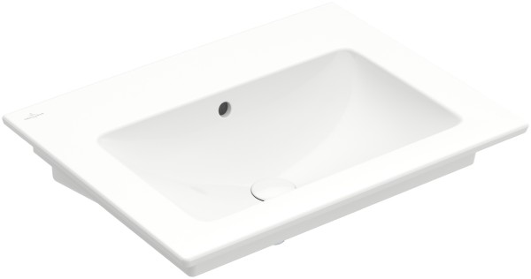 Villeroy & Boch Waschtisch Venticello, 41246701, B: 650, T: 505mm, Weiß Alpin