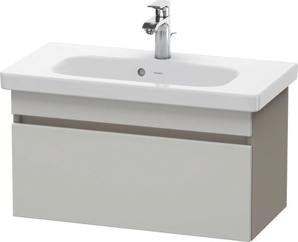 Duravit DuraStyle Waschtischunterbau wandhängend Betongrau & Basalt Matt 730x368x398 mm - DS63990074