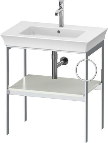 Duravit White Tulip Metallkonsole 684x450x760 mm - WT4543R3636