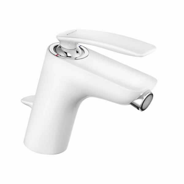 Kludi BALANCE Bidet-Einhandmischer DN 10 weiß/chrom, 522169175