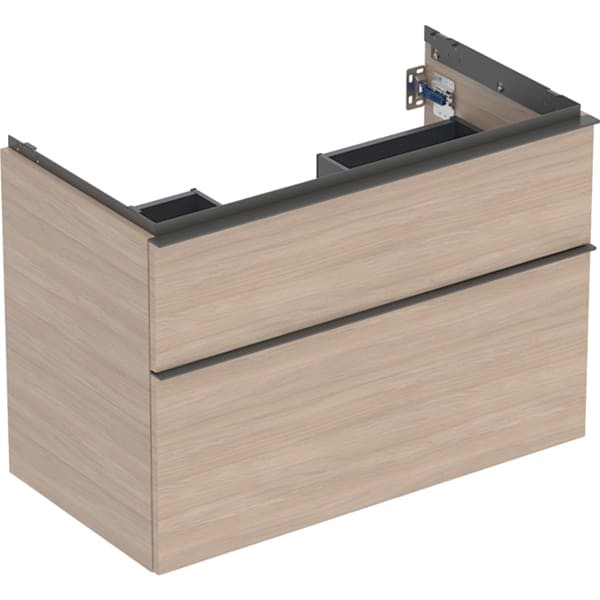Geberit iCon Unterschrank für Waschtisch, 2 Schubladen